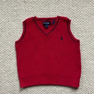 Ralph Lauren toddler vest.